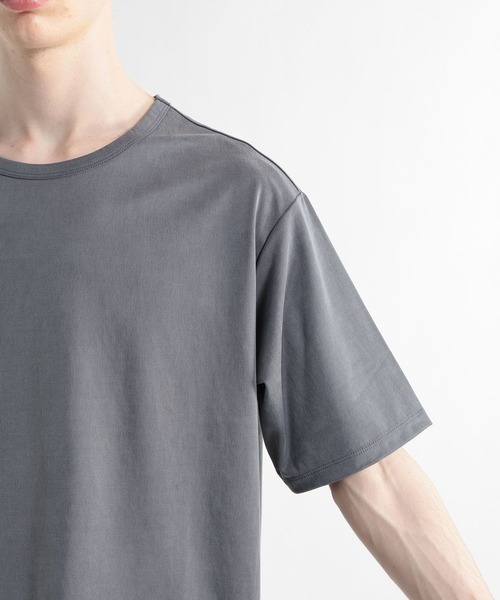 HARE（ハレ）の「【接触冷感】Premiumフィブリルカット(HARE)（Tシャツ/カットソー・メンズ・グレー/ブラウン/ブラック・MEDIUM/SMALL）」の22枚目の写真