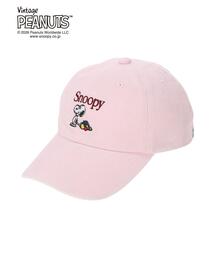Samansa Mos2 Lagom（サマンサモスモスラーゴム）の「【FRUIT OF THE LOOM】PEANUTS 刺繍キャップ（ハット）」
