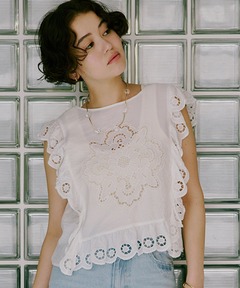 MAGICAL GIRL TATTOO LACE トップス（Tシャツ/カットソー）｜Candy