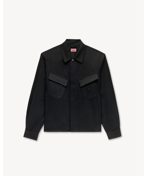 KENZO(ケンゾー)の「'KENZO Signature' オーバーシャツ イン コットン(シャツ/ブラウス・メンズ・ブラック系その他・SMALL/MEDIUM/LARGE)」の4枚目の写真