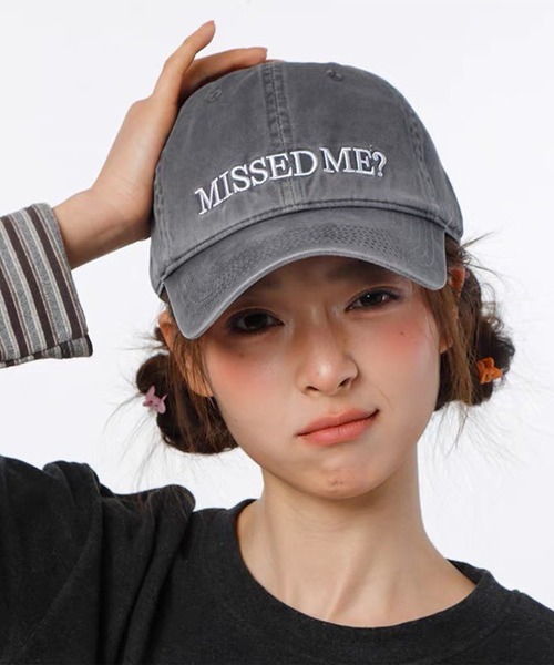 LYEON（リヨン）の「ピグメント刺繍ロゴキャップ（キャップ・レディース・ブラック/グレー/グリーン・FREE）」の2枚目の写真