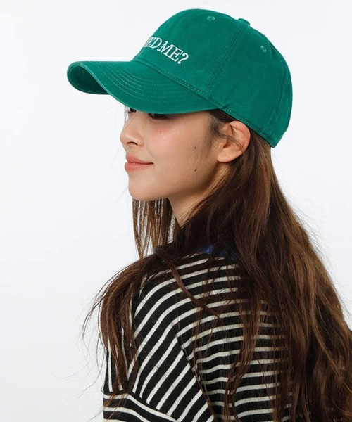 LYEON（リヨン）の「ピグメント刺繍ロゴキャップ（キャップ・レディース・ブラック/グレー/グリーン・FREE）」の3枚目の写真