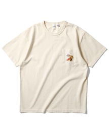 HOUSTON ピグメント加工プリントTシャツ(TIGER)