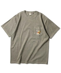 HOUSTON ピグメント加工プリントTシャツ(TIGER)
