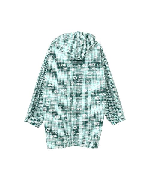 HYSTERIC GLAMOUR(ヒステリックグラマー)の「HG RACING柄 ギンガムチェックフードブルゾン(ブルゾン・レディース・ピンク系その他/グリーン系その他・FREE)」の5枚目の写真