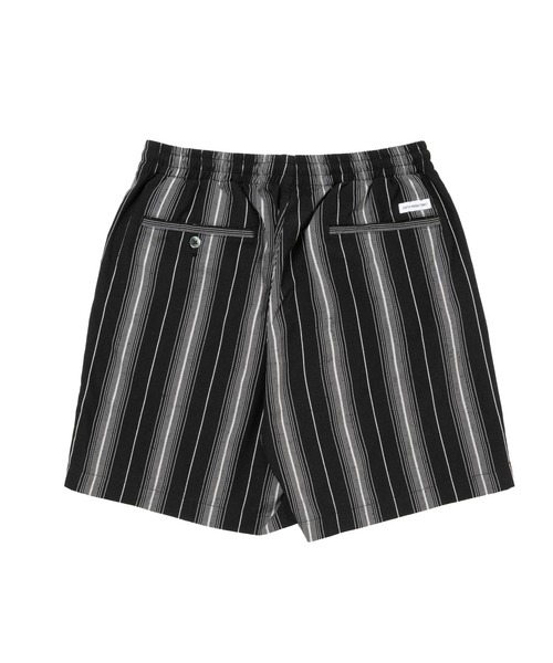 COOTIE PRODUCTIONS(クーティープロダクションズ)の「Dobby Chain Stripe Easy Shorts(その他パンツ・メンズ・ブラック/アイボリー・SMALL/X-LARGE/MEDIUM/LARGE)」の5枚目の写真