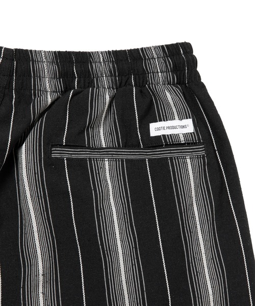 COOTIE PRODUCTIONS(クーティープロダクションズ)の「Dobby Chain Stripe Easy Shorts(その他パンツ・メンズ・ブラック/アイボリー・SMALL/X-LARGE/MEDIUM/LARGE)」の6枚目の写真