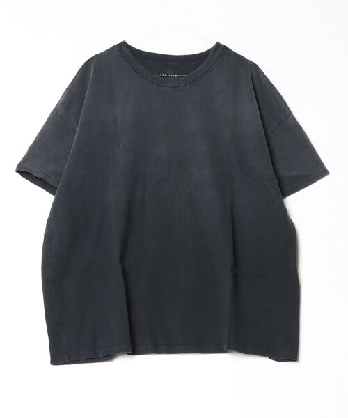 LES TIEN(レスティエン)の「LES TIEN OVERSIZED TEE (HV-2036J-SF)(Tシャツ/カットソー・メンズ・ネイビー/オレンジ/ブラック・LARGE/SMALL/MEDIUM)」の5枚目の写真