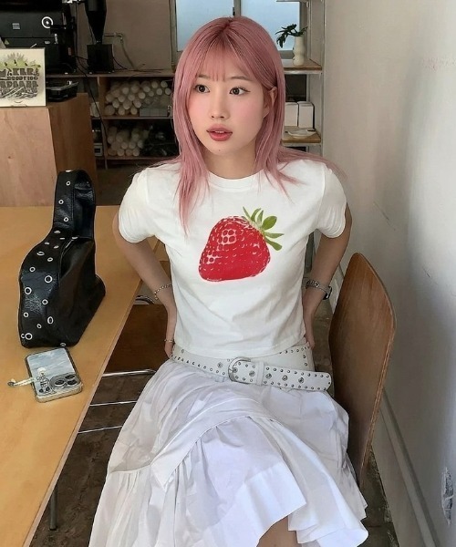 LAC-VERT(ラック・ヴェール)の「【選べる5種類】プリントホワイトTシャツ(Tシャツ/カットソー・レディース・ホワイト系その他3/ホワイト系その他2/ホワイト/ホワイト系その他4/ホワイト系その他・FREE)」の19枚目の写真