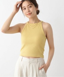 スパンテレコカップ付きショートタンクトップ
