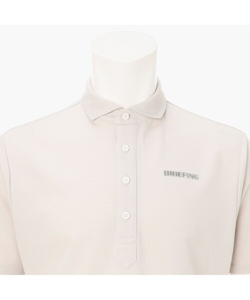 BRIEFING（ブリーフィング）の「【BRIEFING GOLF／ブリーフィングゴルフ】MEN’S LINEN-T WC SHIRT（Tシャツ/カットソー・メンズ・インディゴブルー/ブラック/ベージュ・L/M）」の8枚目の写真