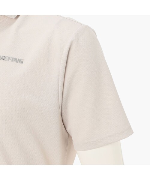 BRIEFING（ブリーフィング）の「【BRIEFING GOLF／ブリーフィングゴルフ】MEN’S LINEN-T WC SHIRT（Tシャツ/カットソー・メンズ・インディゴブルー/ブラック/ベージュ・L/M）」の12枚目の写真