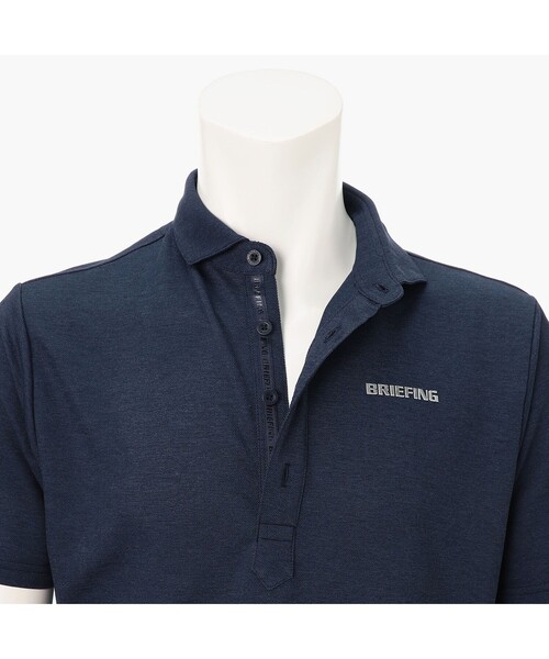 BRIEFING（ブリーフィング）の「【BRIEFING GOLF／ブリーフィングゴルフ】MEN’S LINEN-T WC SHIRT（Tシャツ/カットソー・メンズ・インディゴブルー/ブラック/ベージュ・L/M）」の19枚目の写真