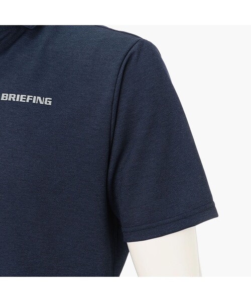 BRIEFING（ブリーフィング）の「【BRIEFING GOLF／ブリーフィングゴルフ】MEN’S LINEN-T WC SHIRT（Tシャツ/カットソー・メンズ・インディゴブルー/ブラック/ベージュ・L/M）」の22枚目の写真
