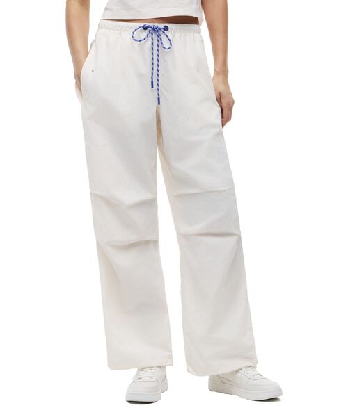 tommy jeans(トミー ジーンズ)の「ローライズパラシュートパンツ(カーゴパンツ・レディース・ホワイト/マルチ・X-SMALL/MEDIUM/SMALL)」の1枚目の写真