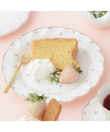 クラシックローズ プレート M ピンク 食器 皿 カフェ 花柄 純喫茶 昭和