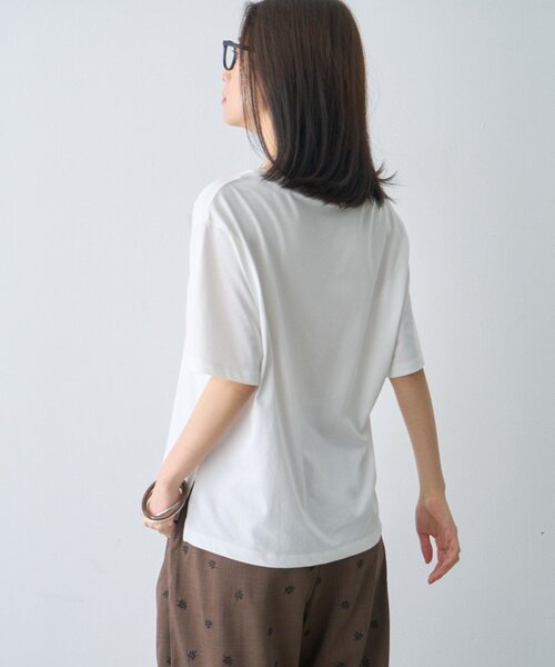 CIAOPANIC TYPY(チャオパニックティピー)の「【接触冷感】ロゴプリントTee(Tシャツ/カットソー・レディース・ミント/ブラウン/ホワイト/チャコールグレー・ONE SIZE)」の11枚目の写真