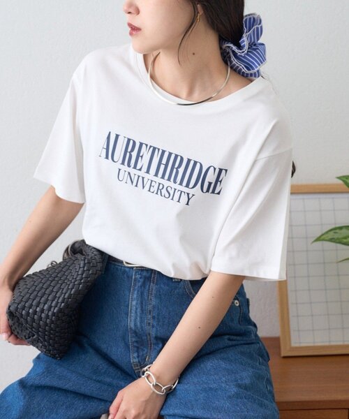 CIAOPANIC TYPY(チャオパニックティピー)の「∴【接触冷感】ロゴプリントTee(Tシャツ/カットソー・レディース・ミント/ブラウン/ホワイト/チャコールグレー・ONE SIZE)」の16枚目の写真