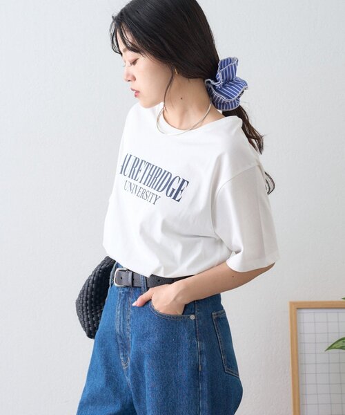 CIAOPANIC TYPY(チャオパニックティピー)の「∴【接触冷感】ロゴプリントTee(Tシャツ/カットソー・レディース・ミント/ブラウン/ホワイト/チャコールグレー・ONE SIZE)」の19枚目の写真