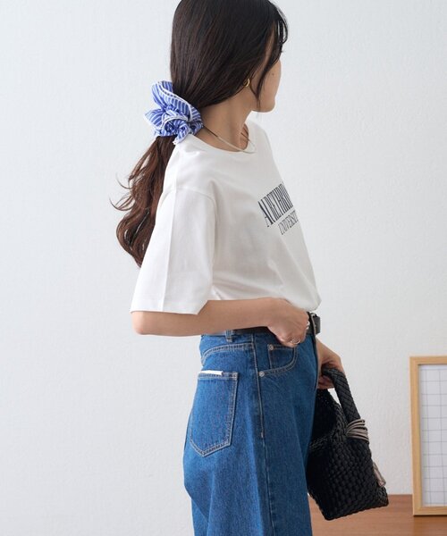 CIAOPANIC TYPY(チャオパニックティピー)の「∴【接触冷感】ロゴプリントTee(Tシャツ/カットソー・レディース・ミント/ブラウン/ホワイト/チャコールグレー・ONE SIZE)」の20枚目の写真