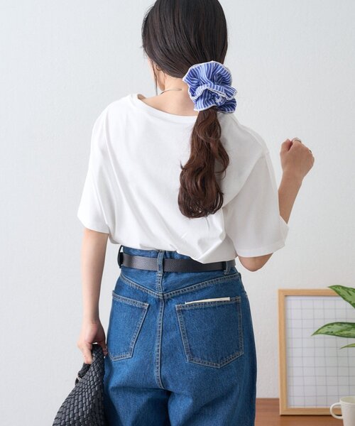 CIAOPANIC TYPY(チャオパニックティピー)の「∴【接触冷感】ロゴプリントTee(Tシャツ/カットソー・レディース・ミント/ブラウン/ホワイト/チャコールグレー・ONE SIZE)」の21枚目の写真