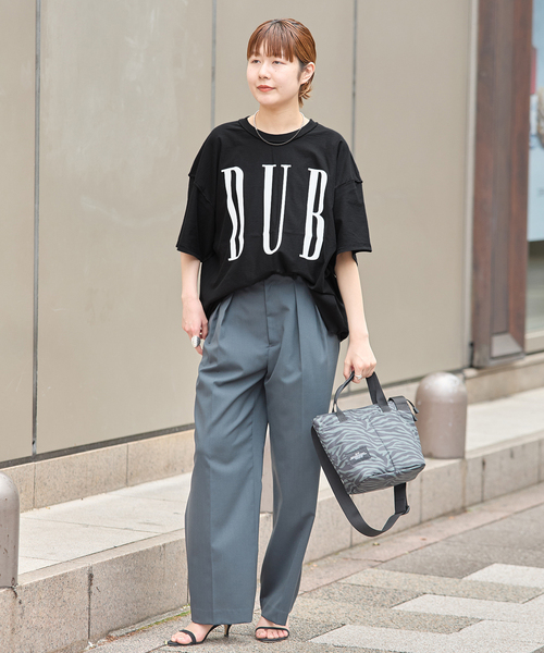 is-ness(イズネス)の「ISNESS MUSIC/イズネス ミュージック DUB S/S Tシャツ(Tシャツ/カットソー・レディース・ブラック/ネイビー/ホワイト・FREE)」の4枚目の写真