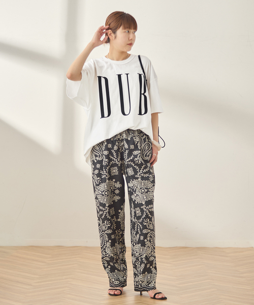 is-ness(イズネス)の「ISNESS MUSIC/イズネス ミュージック DUB S/S Tシャツ(Tシャツ/カットソー・レディース・ブラック/ネイビー/ホワイト・FREE)」の5枚目の写真