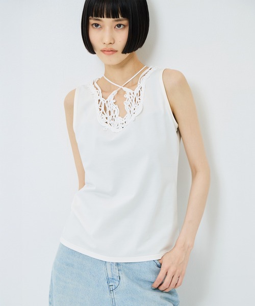 MURRAL/ミューラル】《STUDIOUS別注》embroiddered tops/エンブロイ