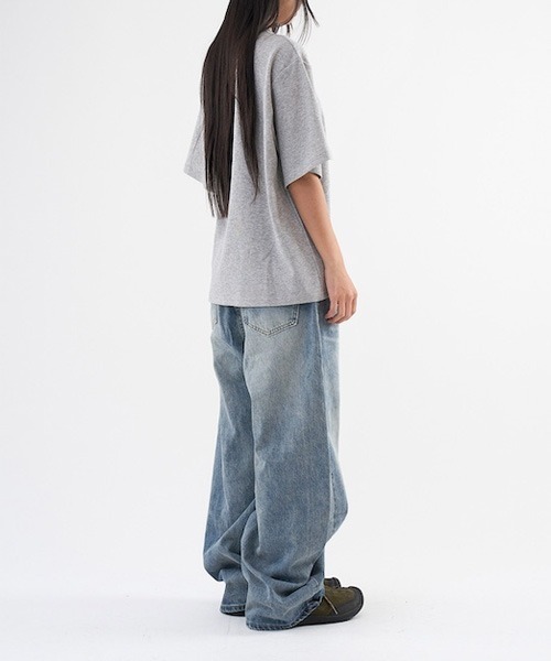 raucohouse(ラウコハウス)の「ヴィンテージ加工バルーンデニムパンツ(デニムパンツ・レディース・ブラック/ブルー/ライトブルー・S/M)」の8枚目の写真
