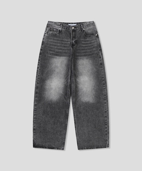 raucohouse(ラウコハウス)の「ヴィンテージ加工バルーンデニムパンツ(デニムパンツ・レディース・ブラック/ブルー/ライトブルー・S/M)」の14枚目の写真