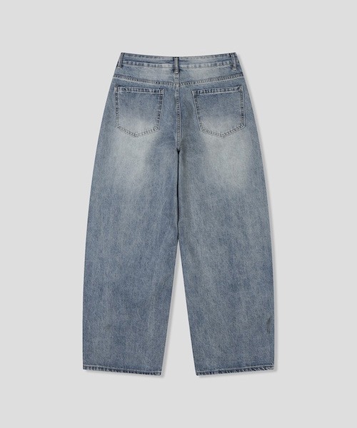 raucohouse(ラウコハウス)の「ヴィンテージ加工バルーンデニムパンツ(デニムパンツ・レディース・ブラック/ブルー/ライトブルー・S/M)」の17枚目の写真