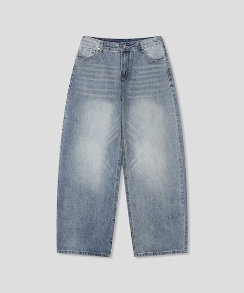 raucohouse(ラウコハウス)の「ヴィンテージ加工バルーンデニムパンツ(デニムパンツ・レディース・ブラック/ブルー/ライトブルー・S/M)」の16枚目の写真