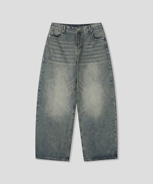 raucohouse(ラウコハウス)の「ヴィンテージ加工バルーンデニムパンツ(デニムパンツ・レディース・ブラック/ブルー/ライトブルー・S/M)」の18枚目の写真