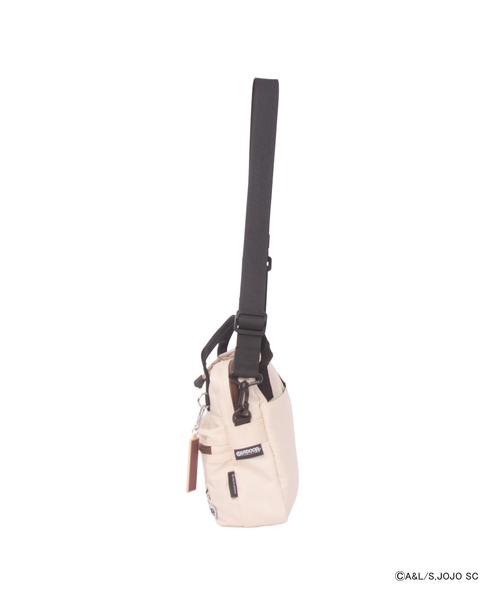 OUTDOOR PRODUCTS(アウトドアプロダクツ)の「【ジョジョの奇妙な冒険×OUTDOOR PRODUCTS】イギーモチーフミニショルダー(ショルダーバッグ・レディース・アイボリー/ブラック・FREE)」の12枚目の写真