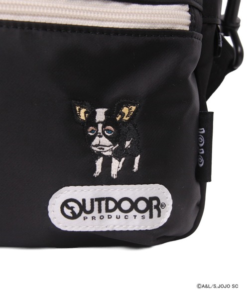 OUTDOOR PRODUCTS(アウトドアプロダクツ)の「【ジョジョの奇妙な冒険×OUTDOOR PRODUCTS】イギーモチーフミニショルダー(ショルダーバッグ・レディース・アイボリー/ブラック・FREE)」の18枚目の写真