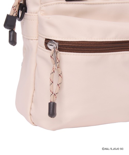 OUTDOOR PRODUCTS(アウトドアプロダクツ)の「【ジョジョの奇妙な冒険×OUTDOOR PRODUCTS】イギーモチーフミニショルダー(ショルダーバッグ・レディース・アイボリー/ブラック・FREE)」の21枚目の写真