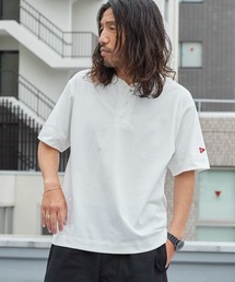 Healthknit/ヘルスニット Open-End Dry Jersey Henley S/S オープンエンドドライ ヘンリーネック半袖Tシャツ 抗菌防臭 無地 ワンポイント メンズ 秋 秋服 2026年秋冬