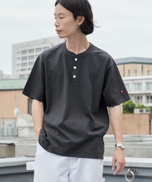 Healthknit | Healthknit/ヘルスニット Open-End Dry Jersey Henley S/S オープンエンドドライ ヘンリーネック半袖Tシャツ 抗菌防臭 無地 ワンポイント メンズ 2026年 夏 夏服(Tシャツ/カットソー)