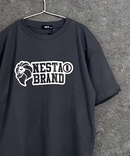 NESTA BRAND(ネスタブランド)の「【NESTA BRAND/ネスタブランド】 接触冷感加工 プリント オーバーサイズBIG T(Tシャツ/カットソー・キッズ・ブラック/ダークグリーン/オフホワイト/ホワイト系その他/ブラック系その他/チャコール/ホワイト系その他2/ブラック系その他2・110cm/120cm/130cm/140cm/150cm/160cm)」の7枚目の写真