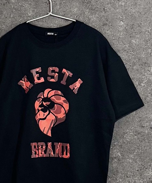 NESTA BRAND(ネスタブランド)の「【NESTA BRAND/ネスタブランド】 接触冷感加工 プリント オーバーサイズBIG T(Tシャツ/カットソー・キッズ・ブラック/ダークグリーン/オフホワイト/ホワイト系その他/ブラック系その他/チャコール/ホワイト系その他2/ブラック系その他2・110cm/120cm/130cm/140cm/150cm/160cm)」の6枚目の写真