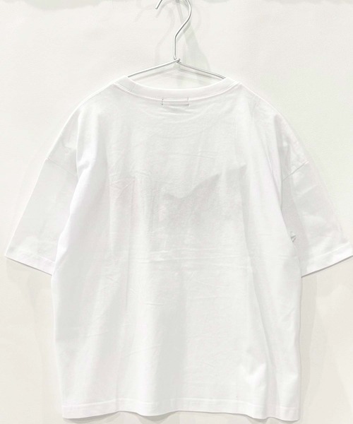 NESTA BRAND(ネスタブランド)の「【NESTA BRAND/ネスタブランド】 接触冷感加工 プリント オーバーサイズBIG T(Tシャツ/カットソー・キッズ・ブラック/ダークグリーン/オフホワイト/ホワイト系その他/ブラック系その他/チャコール/ホワイト系その他2/ブラック系その他2・110cm/120cm/130cm/140cm/150cm/160cm)」の9枚目の写真