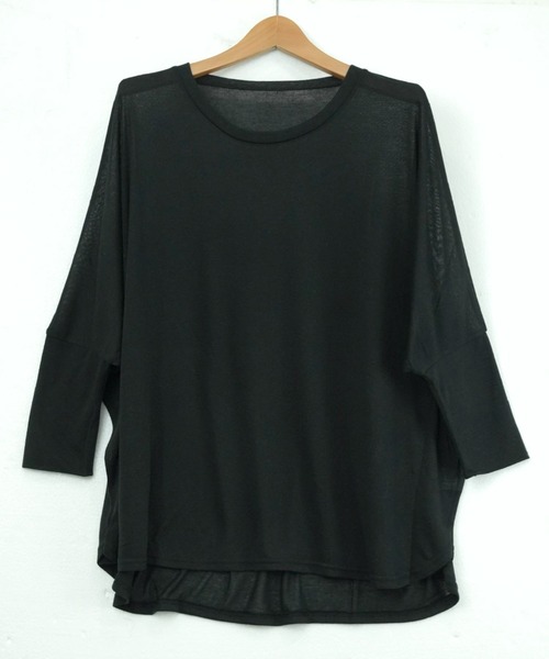 FashionBerry（ファッションベリー）の「UVカット ドルマンポンチョ カットソー（Tシャツ/カットソー・レディース・ホワイト/ブラック/ネイビー/グレー・FREE）」の22枚目の写真