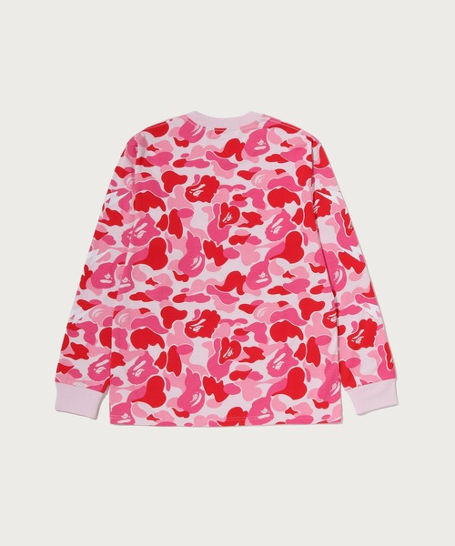 A BATHING APE(アベイシングエイプ)の「ABC CAMO LS TEE(Tシャツ/カットソー・メンズ・ブルー/ピンク/グリーン・SMALL/X-LARGE/MEDIUM/LARGE/XX-LARGE)」の6枚目の写真