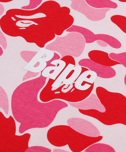 A BATHING APE(アベイシングエイプ)の「ABC CAMO LS TEE(Tシャツ/カットソー・メンズ・ブルー/ピンク/グリーン・SMALL/X-LARGE/MEDIUM/LARGE/XX-LARGE)」の9枚目の写真