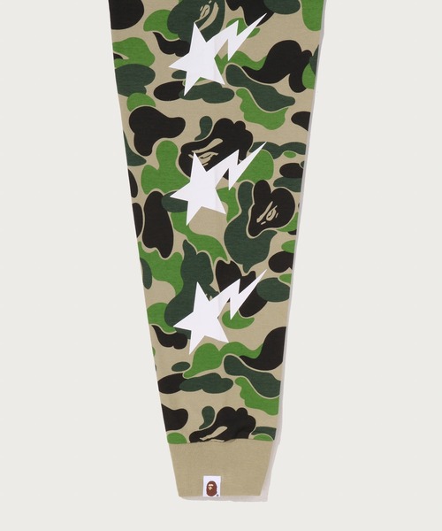 A BATHING APE(アベイシングエイプ)の「ABC CAMO LS TEE(Tシャツ/カットソー・メンズ・ブルー/ピンク/グリーン・SMALL/X-LARGE/MEDIUM/LARGE/XX-LARGE)」の10枚目の写真