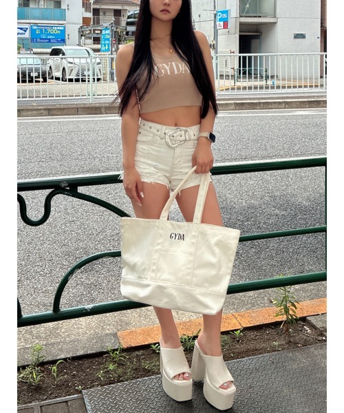 itdogsキャンディバッグ ZOZO限定！！】GYDA キャンバスBIGトートBAG（ハンドバッグ）｜GYDA