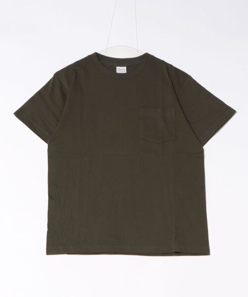 TONE SELECT WEAR（トーンセレクトウェア）の「Printstar(プリントスター) 5.6オンス ヘビーウェイト ポケットTシャツ (00109-PCT) (00109)【半袖 5.6オンス】（Tシャツ/カットソー・メンズ・杢グレー/ターコイズブルー/ロイヤルブルー/オレンジ/レッド/バーガンディー/アーミー/ブラック/ネイビー・SMALL/LARGE/MEDIUM/X-LARGE）」の3枚目の写真