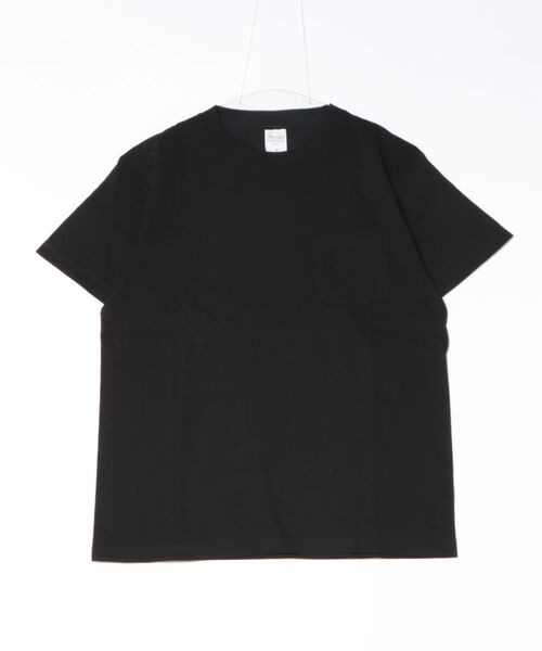 TONE SELECT WEAR（トーンセレクトウェア）の「Printstar(プリントスター) 5.6オンス ヘビーウェイト ポケットTシャツ (00109-PCT) (00109)【半袖 5.6オンス】（Tシャツ/カットソー・メンズ・杢グレー/ターコイズブルー/ロイヤルブルー/オレンジ/レッド/バーガンディー/アーミー/ブラック/ネイビー・SMALL/LARGE/MEDIUM/X-LARGE）」の2枚目の写真