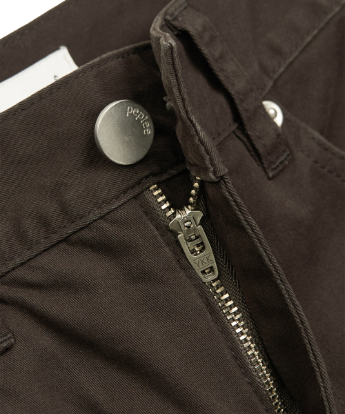 PEPLEE(ペプリー)の「Curved Wide Cotton Pants (Charcoal)(その他パンツ・レディース・その他・SMALL/MEDIUM)」の4枚目の写真
