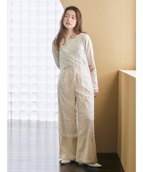 Ungrid(アングリッド)の「バックデザインロングスリーブTee(Tシャツ/カットソー・レディース・ライトグレー/ブラック/ピンク・FREE)」の18枚目の写真